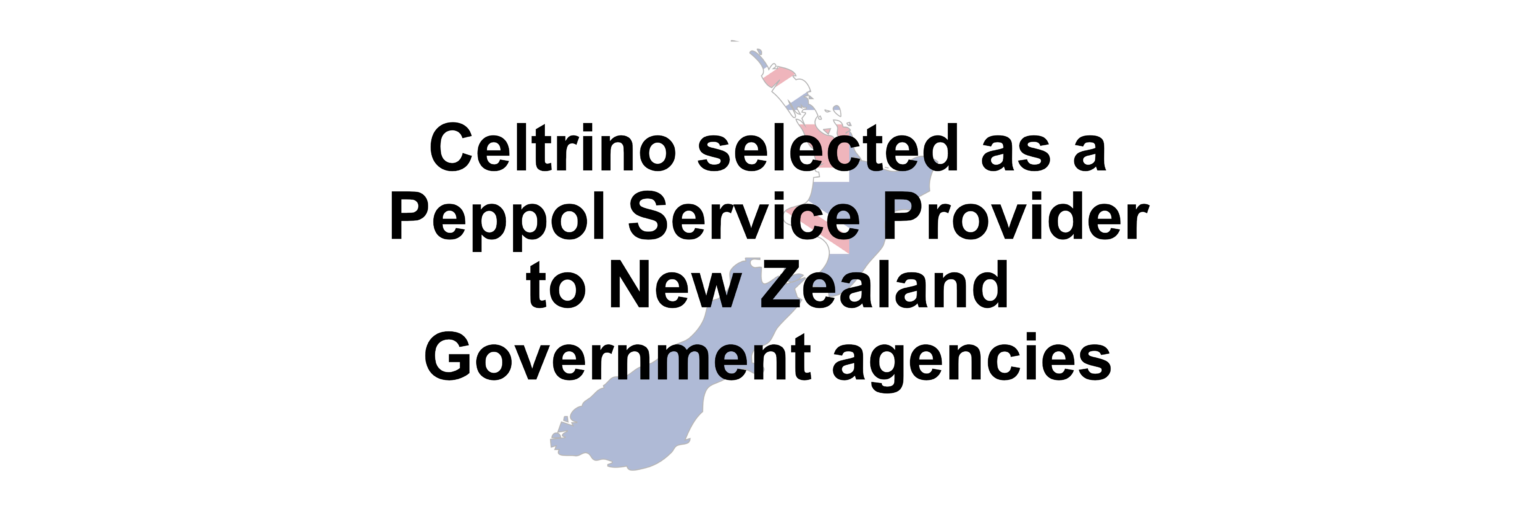 Celtrino chosen to provide Peppol services to NZ Government agencies